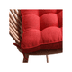 thumbnail image 2 of Xiao Hua Cojín Cuadrado Grueso Rojo para Silla de Comedor -4 Piezas, Cojín de Encaje Suave Que Reduce la Presión, Cojín Antideslizante para Silla de Comedor para Sala de Estar Silla de Ocio, 19.69 X, 2 of 5