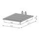 thumbnail image 4 of Set Cama Tokio 2 Plazas + Velador NY C, 4 of 5