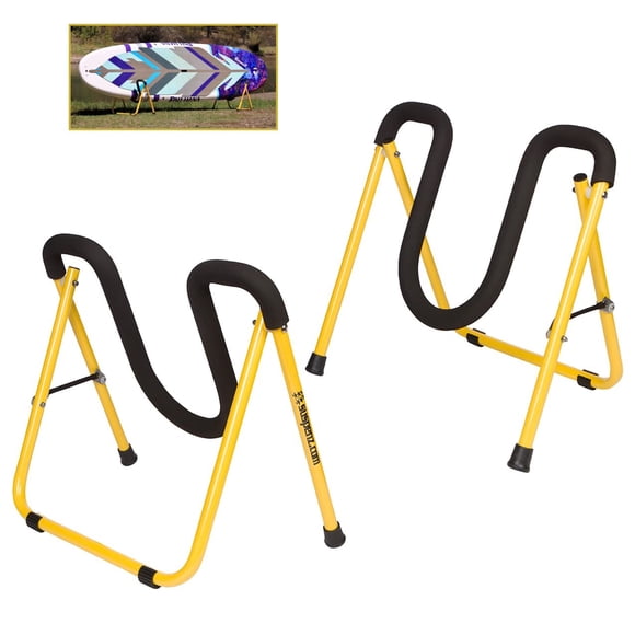 Soporte plegable Suspenz para tabla de paddle surf color amarillo 46 × 30 cm 0,9 kg