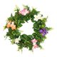 thumbnail image 1 of Guirnalda Verde De 18 Pulgadas, Corona Floral Redonda Para Primavera, Verano, Telón De Fondo, Hogar, Colorido, 1 of 5