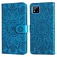 thumbnail image 1 of Funda tipo cartera FOXDOCK para Realme C11 , diseño girasol en relieve, cuero PU, cierre magnético, soporte y tarjetero, 1 of 5