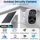 thumbnail image 2 of Cámaras de seguridad HITELLARCAM 2K inalámbricas para exterior con panel solar, 2 of 7