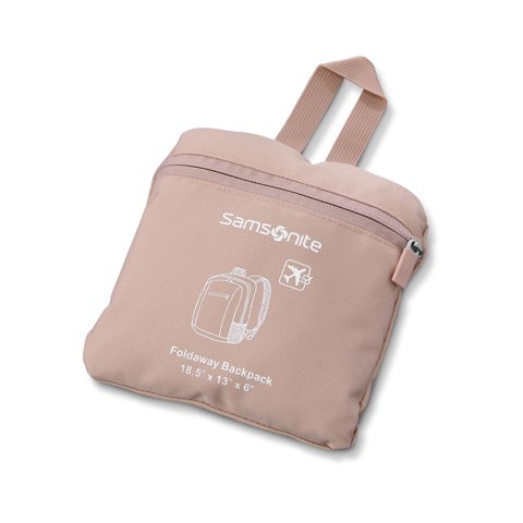 Mochila Samsonite Foldaway Dusty Rose De Nailon 600D
