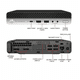 thumbnail image 2 of Micro Cpu Elitedesk 800 G3 I5 8gb Ram 256ssd Reacondicionado, 2 of 3