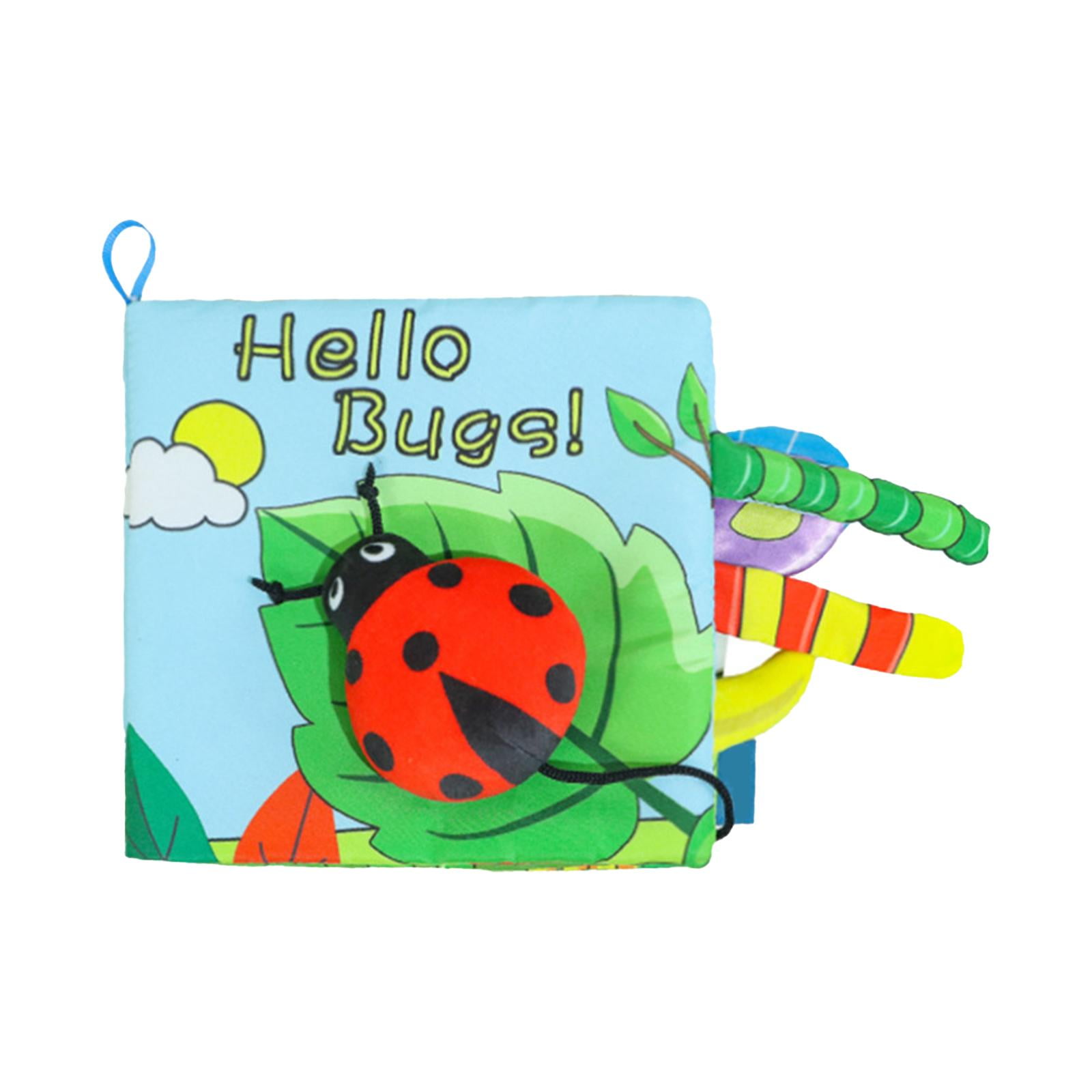 Bothyi - Libro De Actividades Libros De Tela Arrugada Para Unisex Niños Bebés Azul Verde