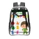 thumbnail image 1 of Mochila Transparente Desmarcar Charlie y las Formas 31x43 cm, 1 of 6