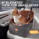 thumbnail image 2 of Asiento de coche HiPetpy para perros pequeños de menos de 30 libras con tapete, 2 of 8
