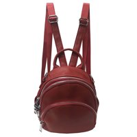 Todopiel - Mochila Cuero Crt19 Rojo