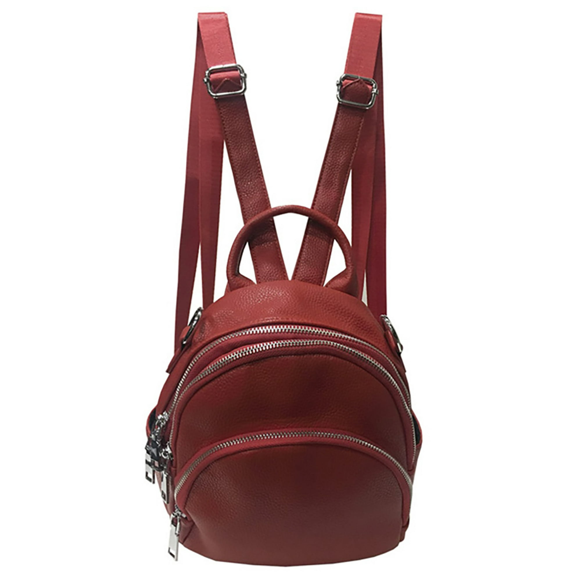 Todopiel - Mochila Cuero Crt19 Rojo