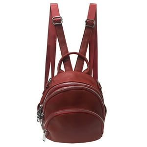 Todopiel - Mochila Cuero Crt19 Rojo