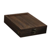 Bothyi - Maletín De Madera Para Escritor, Portátil, Multifuncional, Decorativo, Hecho A Mano, Tendencia