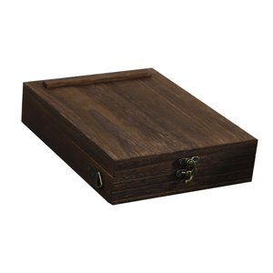 Bothyi - Maletín De Madera Para Escritor, Portátil, Multifuncional, Decorativo, Hecho A Mano, Tendencia