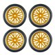 thumbnail image 1 of 4x RC Drift Tire Good Grip Para 1/18 RC Drift Rally Car Accesorio Repuestos Amarillo, 1 of 5