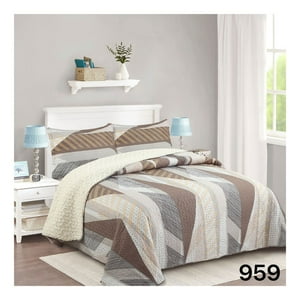 Genérico - Cubrecama Sherpa 1.5 Plazas - Apache M959