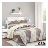 Genérico - Cubrecama Sherpa 1.5 Plazas - Apache M959