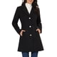 thumbnail image 1 of INSPIRE CHIC Abrigos de Mujer con Botonadura Simple Abrigo Largo de Invierno Gabardina 3XL Negro, 1 of 7