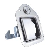 Ioensy - Pestillo De Caja De Herramientas Para Camión, Pestillo De Manija De Caja De Herramientas Con Cerradura Para Camper Truck Bed Utv