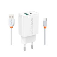 Genérico - Cargador Completo 20W Carga Rápida Usb-C Vidvie