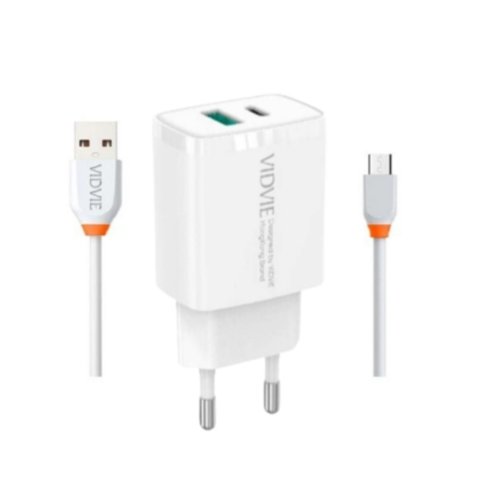 Genérico - Cargador Completo 20W Carga Rápida Usb-C Vidvie