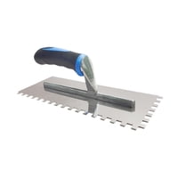 Ioensy - Llana Para Pisos De Baldosas Llana Dentada Llana Para Paneles De Yeso Para Pared De Baldosas De Yeso Diente Cuadrado De 8 Mm