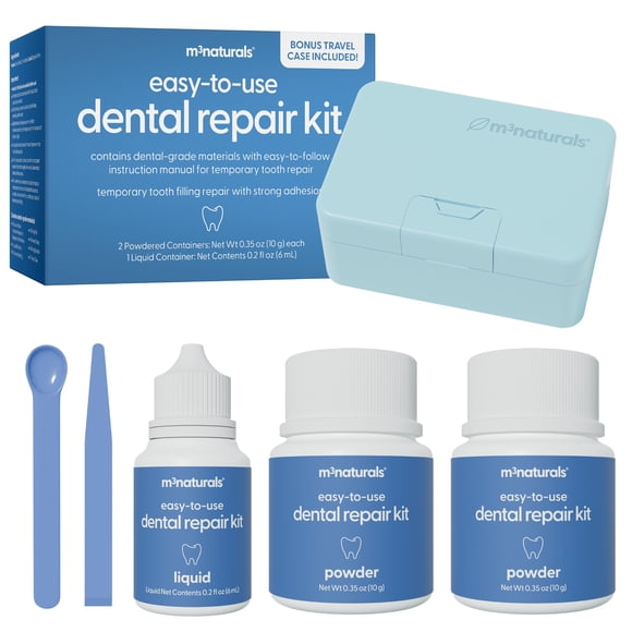 Kit De Reparación Dental M3 Dental Grade Con Funda De Viaje