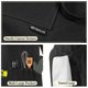 thumbnail image 3 of Delantal opux Chef 81 cm x 60 cm Negro con Bolsillos, 3 of 8