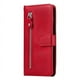 thumbnail image 3 of Funda con Cremallera para Motorola Moto G05, Carcasa Cartera de Cuero PU con Soporte y Tarjetero, 3 of 5