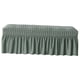thumbnail image 5 of Protector De Muebles De Asiento De Banco De Cubierta De Banco Largo Para La Decoración Del Hotel De La Sala De Estar Verde, 5 of 5