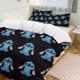 thumbnail image 2 of Cartoon Stitch1 3 Pieces Duvet Cover Set Full Size Super Soft Fade Resistant Microfiber, 2 of 4