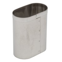 Cuchilla Petit Four Ateco Ovalada De Acero Inoxidable, 3,2 Cm X 5 Cm