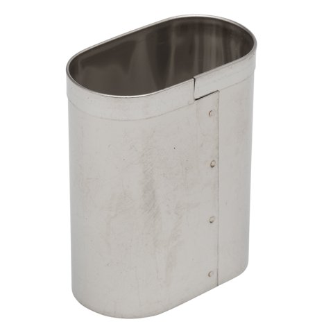 Cuchilla Petit Four Ateco Ovalada De Acero Inoxidable, 3,2 Cm X 5 Cm