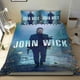 thumbnail image 1 of John Wick Conjunto de sábanas temático, trío de piezas, cómodo y amigable con la piel, diseño único, regalo de decoración para el hogar para familiares, amigos y fans,173cm *218cm, 1 of 6