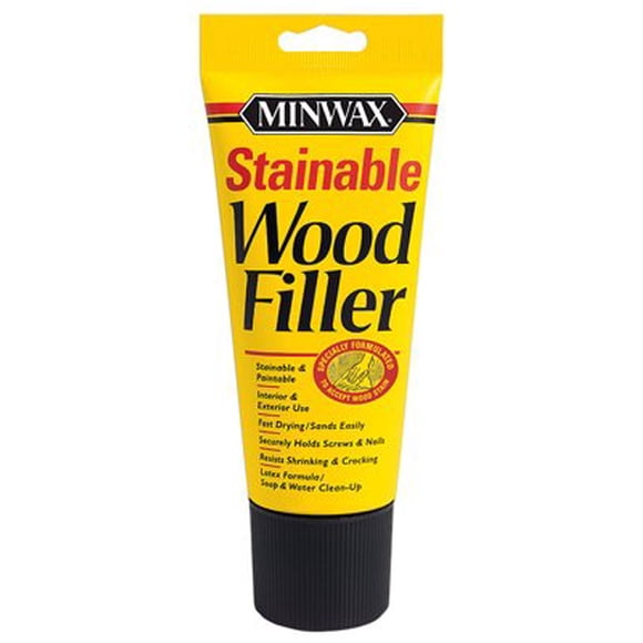 Relleno para madera Minwax 42852, teñible, 180 ml