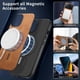 thumbnail image 4 of Magnetic Slim Case for Xiaomi Poco X6 Pro 5G with Camera Guard & Anti-Scratch Back Brown, 4 of 6