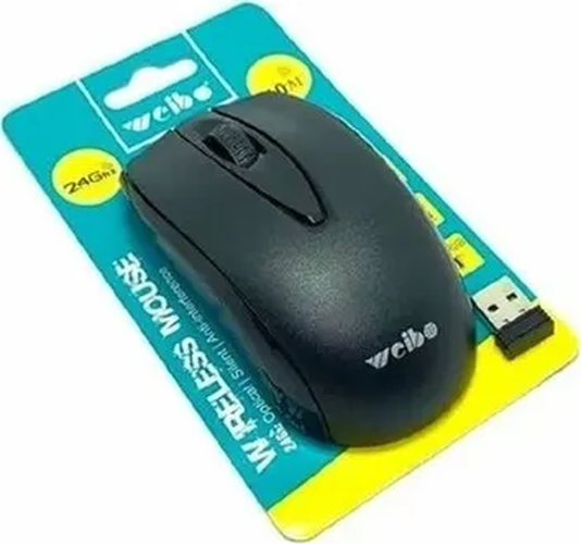 Genérico - Mouse Óptico Inalámbrico 2.4Ghz Con Receptor