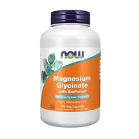Magnesium Glycinate With Bioperine 180 - Now Foods