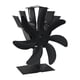 thumbnail image 3 of Ventilador Para Hogar De 7 Aspas, Quemador De Estufa De Madera, Ventilador De Circulación De Calor Para Troncos De Madera, Color Negro, 3 of 5