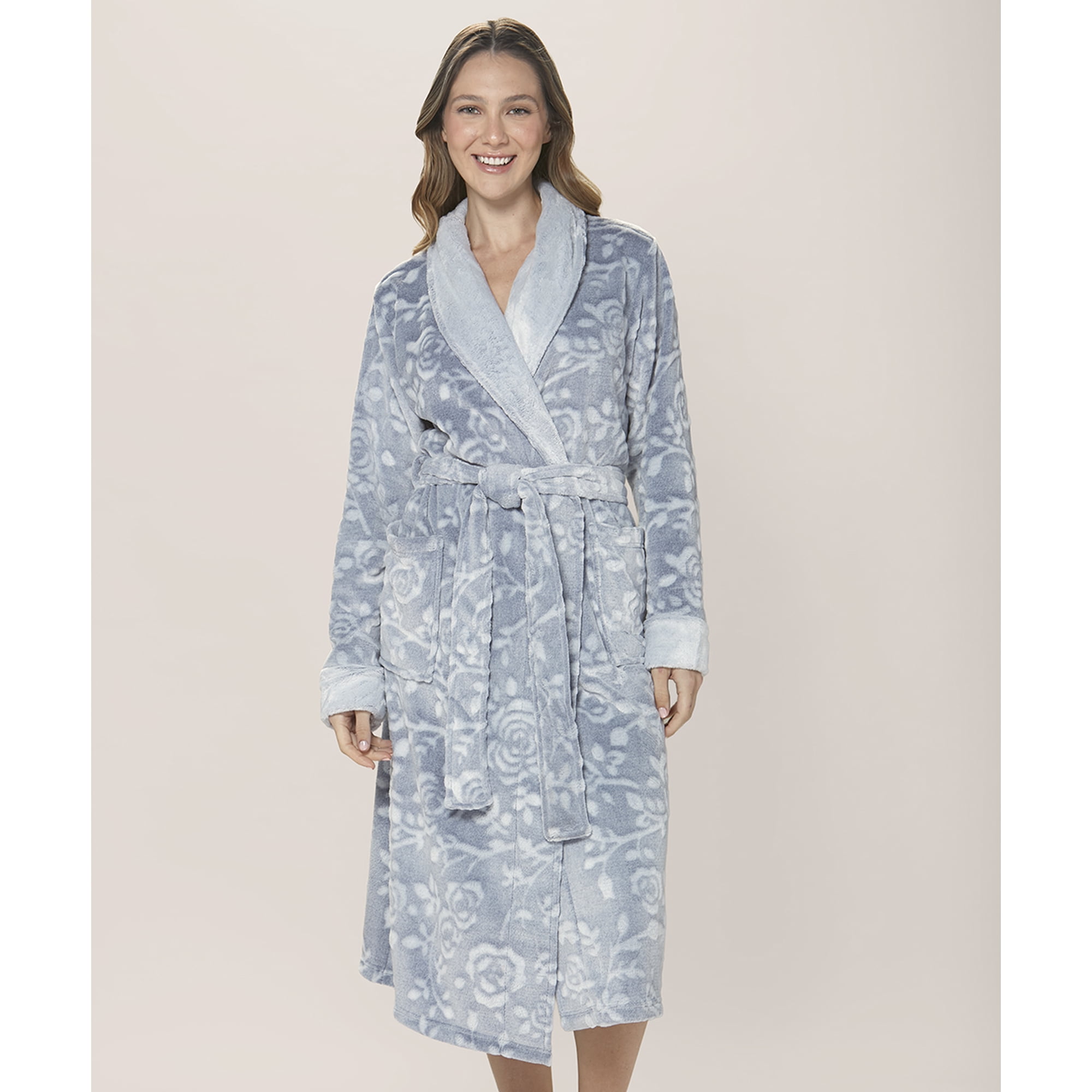 Lady Genny - Bata Polar Fantasía | Calidez Suave Y Femenina