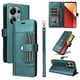 thumbnail image 1 of FOXDOCK Funda tipo Cartera para Xiaomi Redmi Note 13 Pro 4G – Cubierta de Cuero PU con Múltiples Ranuras, Bolsillo para Efectivo y Correa de Muñeca, 1 of 6