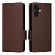 thumbnail image 1 of Funda Cartera para iPhone 17 Tapa Flip con Ranuras y Soporte Marrón, 1 of 5