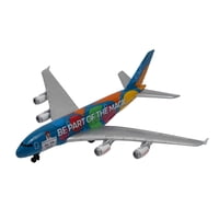 Daron - Modelo De Avión Die-Cast Emirates A380 De 14 Cm