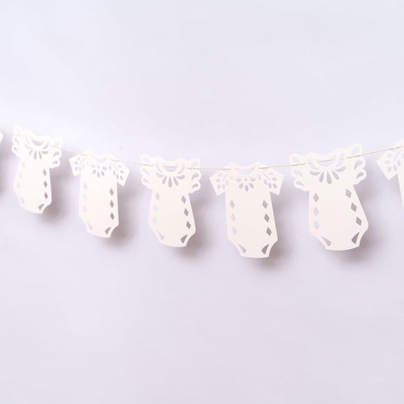Guirnalda KIETKIE de Papel Picado para Ropa de Bebé