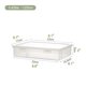 thumbnail image 2 of Caja de almacenamiento Vidifor 23x17x5 cm, juego de 2 con tapa con cierre, 2 of 6