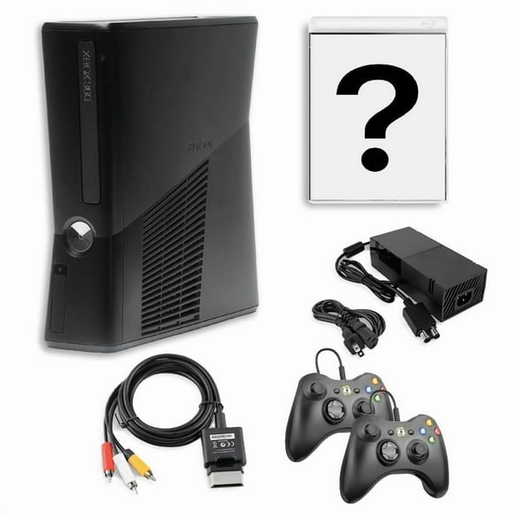 Microsoft Xbox 360 S 4GB Negra Reacondicionado