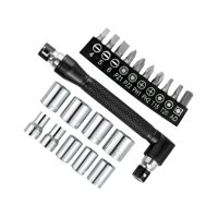 Magideal - Llave De Doble Extremo Tipo L, Herramienta Manual De 1/4 Pulgadas, Enchufe De Doble Extremo, Llave Allen, Llave Hexagonal De Metal De Alto Rendimiento