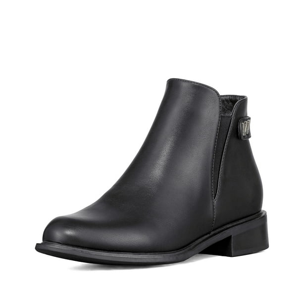 Botin Casual Mujer Eco Cuero Moda Vintage Formal Weide ZS63