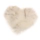 thumbnail image 1 of 40x50cm shaggy en forma de corazón alfombra de piso alfombrilla almohadilla cojín blanco + gris, 1 of 3