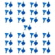 thumbnail image 4 of Juego De 50 Embudos Pequeños Para Líquidos, Para Rellenar Agua Y Loción, Color Azul., 4 of 5