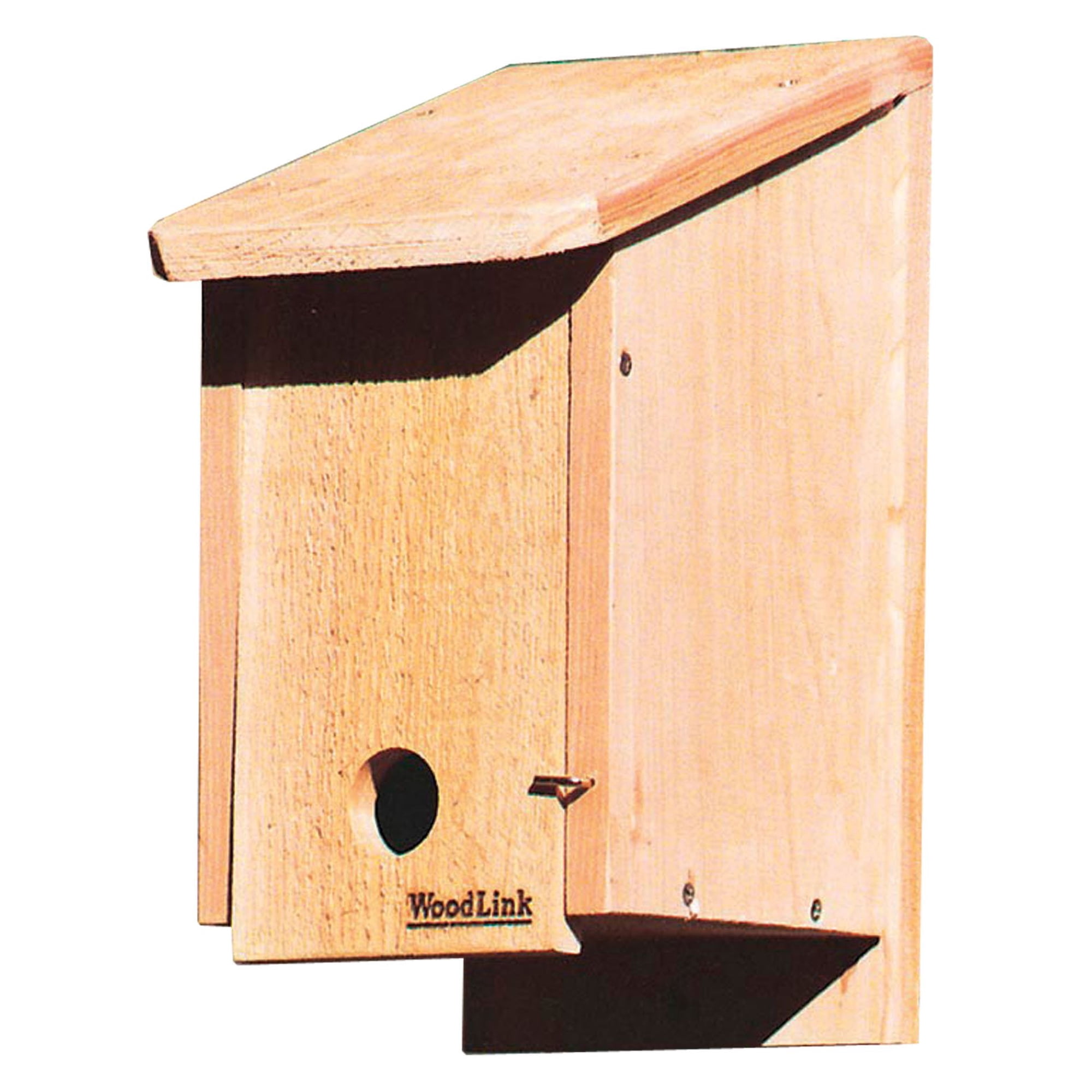 Caja de alojamiento y refugio Woodlink Cedar para pájaros cantores