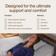 thumbnail image 4 of Almohada Cuña Ajustable de Espuma de Memoria – Coop Home Goods, 4 of 8
